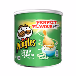Pringles Sour Cream and Onion Crisps - 12x40g