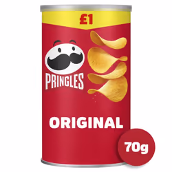 Pringles Original Crisps Can 70g (Pack of 12)