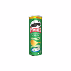 Pringles Sour Cream & Onion 165g (Case of 6)