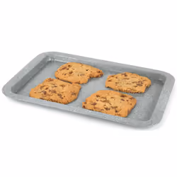 Non-Stick Oven Baking Tray - 38 cm, PFOA Free, Easy to Clean Sheet, Ideal for Cookies, Pastries, Pizza, Vegetables & More, Ca ...