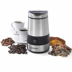Salter Twin Blade Electric Coffee Grinder - 200W | Coffee Grinding Mill