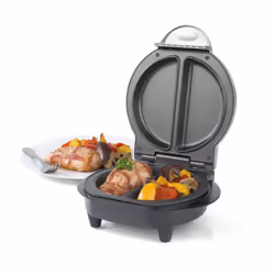 Salter Non-Stick Electric Dual Egg Kitchen Food Breakfast Omelette Maker Cooker