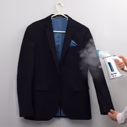 Handheld Steamer Garment Clothes Portable 600 W White/Turquoise