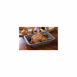 COMBO-2184 Marble Collection Carbon Steel Non-Stick 3 Piece Set, includes Square Pan, Roaster and Baking Tray, Oven Safe up to 220c, PFOA Free, Easy