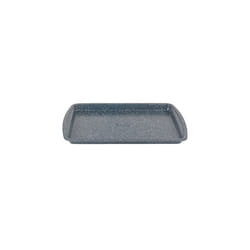 RH00998EU Nightfall Stone Baking Tray Sheet, Blue Marble Design, Suitable For Oven Use Up To 220C, PFOA Free, Perfect For Biscuits, Cookies & More,