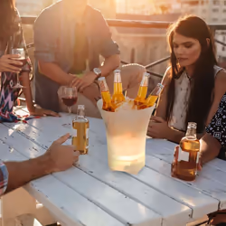 Intempo Bluetooth Ice Bucket Party Portable Speaker Colour Changing LED Lights