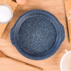 COMBO-5437 Nightfall Stone Non-Stick 6-Piece Bakeware Set â includes Pizza Tray, Baking Tray, Roaster, Loaf Pan and Baking Tins, Durable Carbon