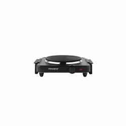 Progress EK4353P Single Electric Hot Plate, Table Top Cooking, Portable with Carry Handles & Non-Slip Feet, Variable Heat Set ...