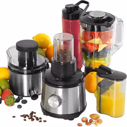 Salter 4 in 1 Juicer and Blender, 2 Speed, On The Go Smoothies, 400W