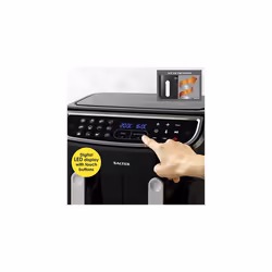 Salter EK4548 Dual Cook Pro Air Fryer, Double Drawer Non-Stick Cooking, Sync & Match Cook Function, 2 XL Frying Trays For Independent Cooki