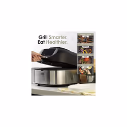 Salter EK4549 AeroGrill Air Fryer ? 5-in-1 Tabletop Multicooker & Health Grill, Family Size 5.2L Capacity, Temperature Probe Include, LED Digital