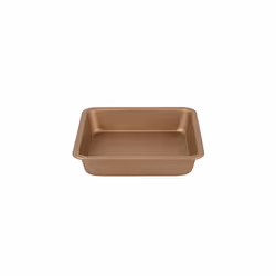 Russell Hobbs RH02148GEU7 Opulence 22 cm Carbon Steel Square Pan, Non-Stick Surface, Easy Clean, Stylish Design, Gold, Perfec ...