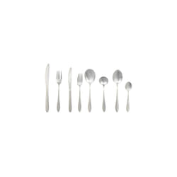 RH02851EU7 Lisbon Cutlery Set â 44 Piece Stainless Steel, Table Utensils for 6 People Dishwasher Safe, Forks/Knives/Spoons & 2 Serving Spoons