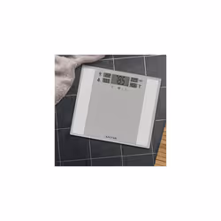 9185 SV3R Dashboard Analyser Scale - Bathroom Scale, LCD Display, Measures Weight, Body Fat/Water, Bone/Muscle Mass, BMI and BMR, 12 User Memory,