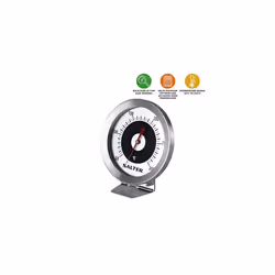 Salter 513 SSCR Oven Thermometer, Maintain Optimum Temperature, Cooking/Baking, Adjustable Viewing Angle, Bold Display, Hang, Sits/Stands on Oven