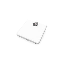 489JS WHDR Mechanical Bathroom Scale â Analogue Body Weighing Scale, Classic Fitness Scale, 133kg Capacity, Easy Read Display with Magnifying Lens,