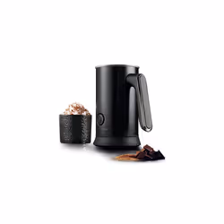 Professional EK5134 Hot Chocolate Maker, The Chocolatier Electric Milk Steamer/Frother, 240ml/115ml, Cordless, Cold Function ...
