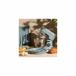 Progress EK5234PTEAL Go Bake Stand Mixer- Large Electric Whisk with 4L Stainless Steel Bowl, 8 Speeds and Pulse Function