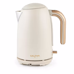 Salter Pebble Kettle ? 1.7 L Fast Boil Electric Tea Kettle, Removable Limescale Filter, Water Level Indicator, 360? Swivel Ba ...