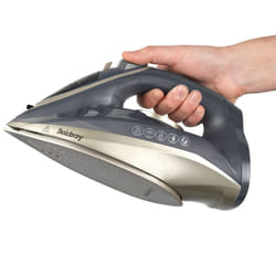 BEL01609 Titanium 2 In 1 Cordless Steam Iron - Use With Or Without Cord, 360 LED Charging Base, Ceramic Soleplate, Anti-Calc & Drip Functions,