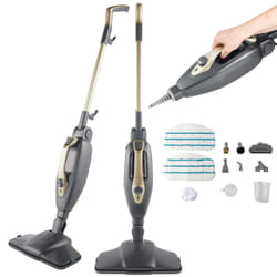 BEL01732TT Titanium 14 in 1 Steam Cleaner â 350ml Water Tank, Flexi Hinge To Clean Hard To Reach Areas, Up To 15 Minutes Continuous Steam, Extra