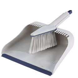 LA032760FEU7 Deep Clean Dustpan and Brush Set â Sweeping Brush with Pointed Head for Hard-to-Reach Areas, Scratch-Free Bris ...