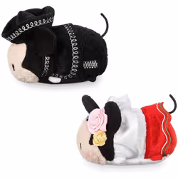 DIS Mickey and Minnie Mouse ''Tsum Tsum Soft Plush Set - Mini - 3 1/2