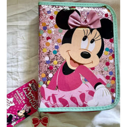 Minnie Mouse Zip Stationary Colour Pencil Marker case Set 30 pc School