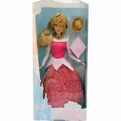 Aurora Princess Classic Doll With Pendant Sleeping Beauty