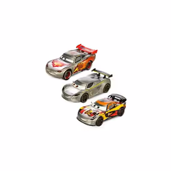 Cars Silver Light-Up Die Cast 3 Cars Set Lewis Hamilton, Lightning