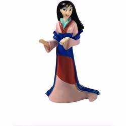 Princess Mulan pvc figure figurine 4" cake topper style may differ