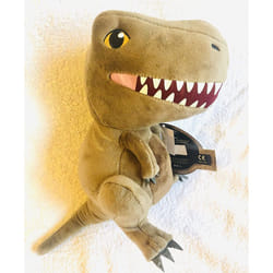 U Jurassic Park Dinosaur Plush Soft Toy - Grey
