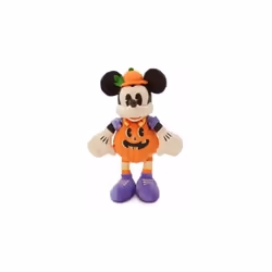 Mickey Mouse Pumpkin Small Soft Plush doll Toy New