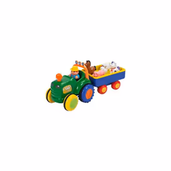 Big Steps Play Old MacDonald Tractor & Trailer - With lights, sounds