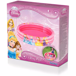 Disney Princess Bestway Three Ring Paddling Pool - Pink