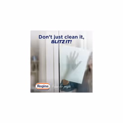 Regina Blitz Plus Household Towel ? 8 Rolls per Pack, 80 Sheets Per Roll, 3 Ply, Triple Layered Strength, Household Paper Towels Made with Virgin