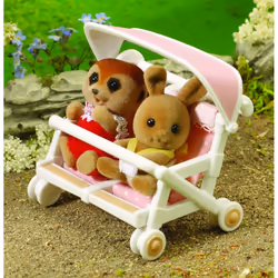 Sylvanian Families Double Pushchair