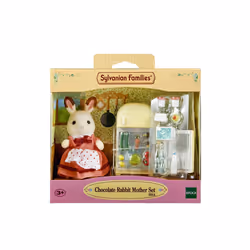 Sylvanian Families Chocolate Rabbit Mother Set (Fridge)