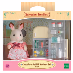 Sylvanian Families Chocolate Rabbit Mother Set (Fridge)