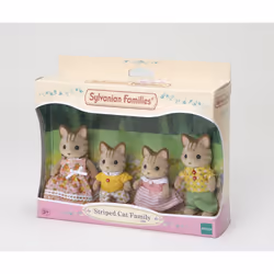 Sylvanian Families Striped Cat Family - Additional view 4