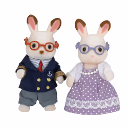 Sylvanian Families Chocolate Rabbit Grandparents - Additional view 4