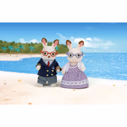 Sylvanian Families Chocolate Rabbit Grandparents - Additional view 5