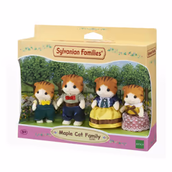 Sylvanian Families Maple Cat Family