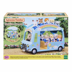 Sylvanian Families Sunshine Nursery Bus, Action/Adventure, 3 yr(s), Multicolour, Acrylonitrile butadiene styrene (ABS), HIPS