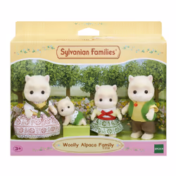 Sylvanian Families Woolly Alpaca Family