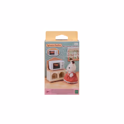 Sylvanian Families Microwave Cabinet, Toy figure, 3 yr(s), Multicolour