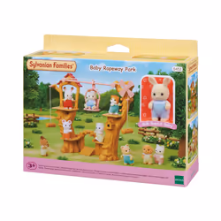 Sylvanian Families Baby Ropeway Park, 3 yr(s), Multicolour, Polyvinyl chloride (PVC), Polystyrene, Thermoplastic elastomer (T ...