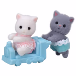 Sylvanian Families Persian Cat Twins