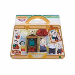 Sylvanian Families Fashion Play Set Town Girl Series - Tuxedo Cat-, 3 yr(s), Multicolour, Polyvinyl chloride (PVC), Polystyre ...