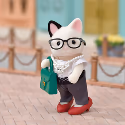 Sylvanian Families Fashion Play Set Town Girl Series - Tuxedo Cat- - Additional view 5